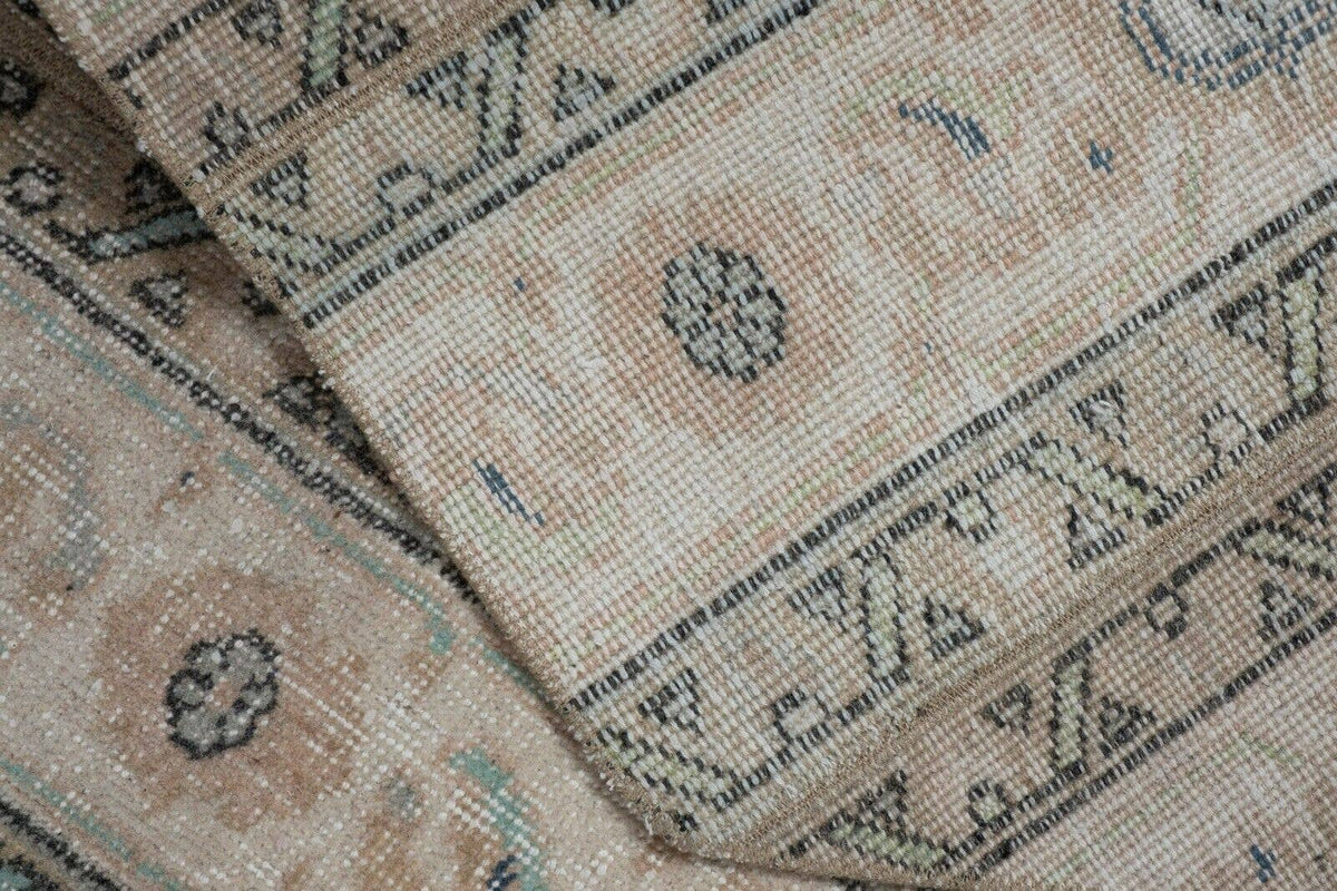 Vintage Türk Yastık Halı 2'li Set 101 x 103 cm