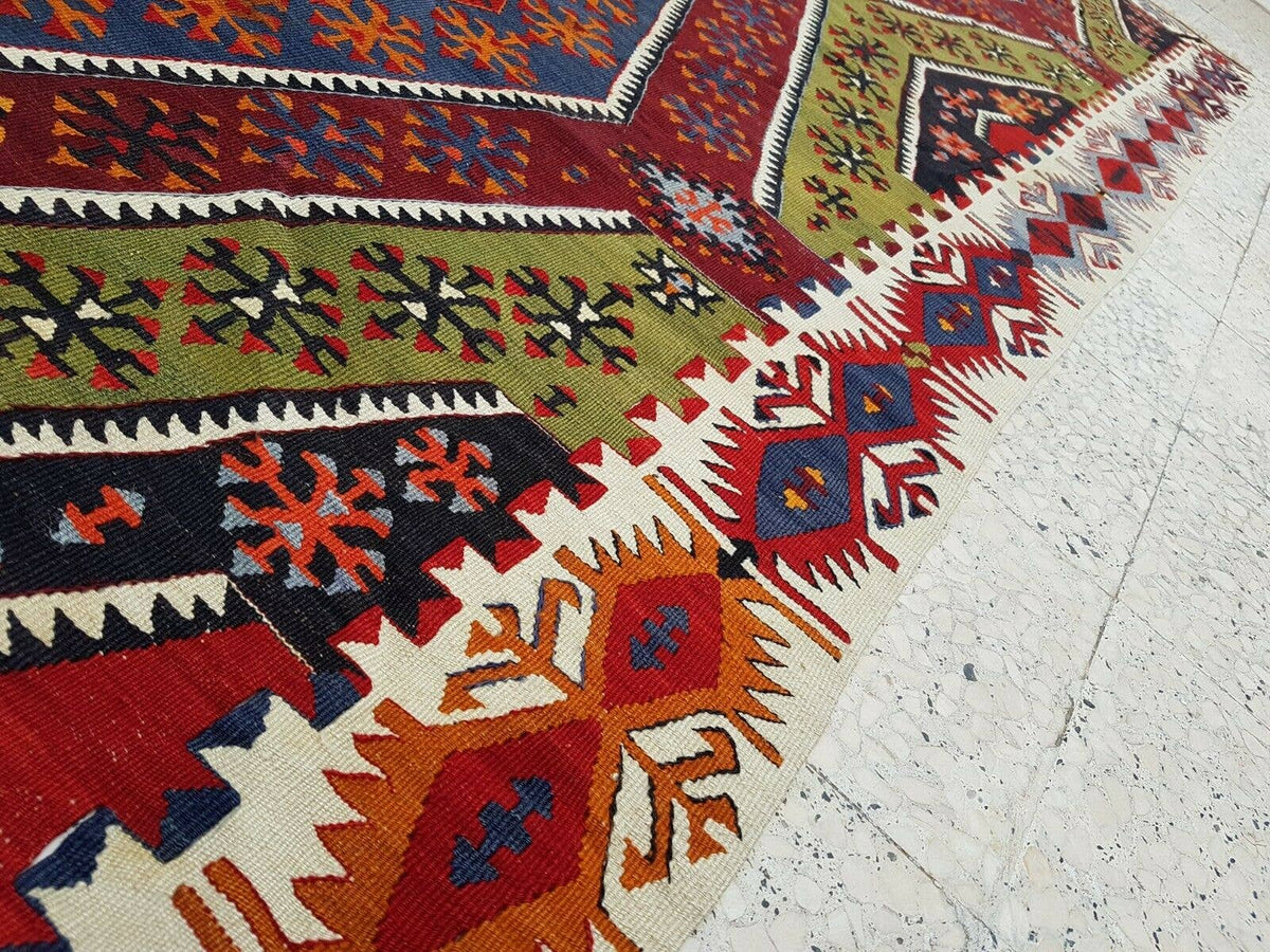 Vintage Kilim Yolluk 90 x 393 cm