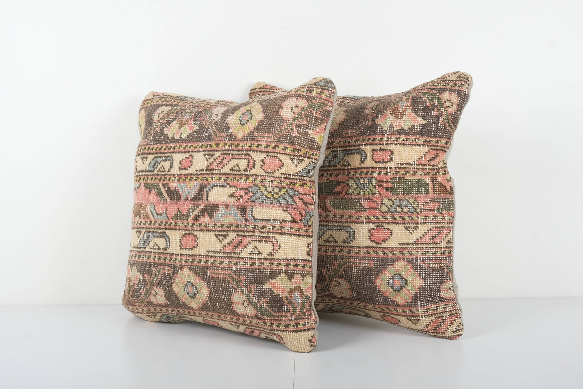Halı Kırlent Kılıfı 2'li Set 50 x 50 cm