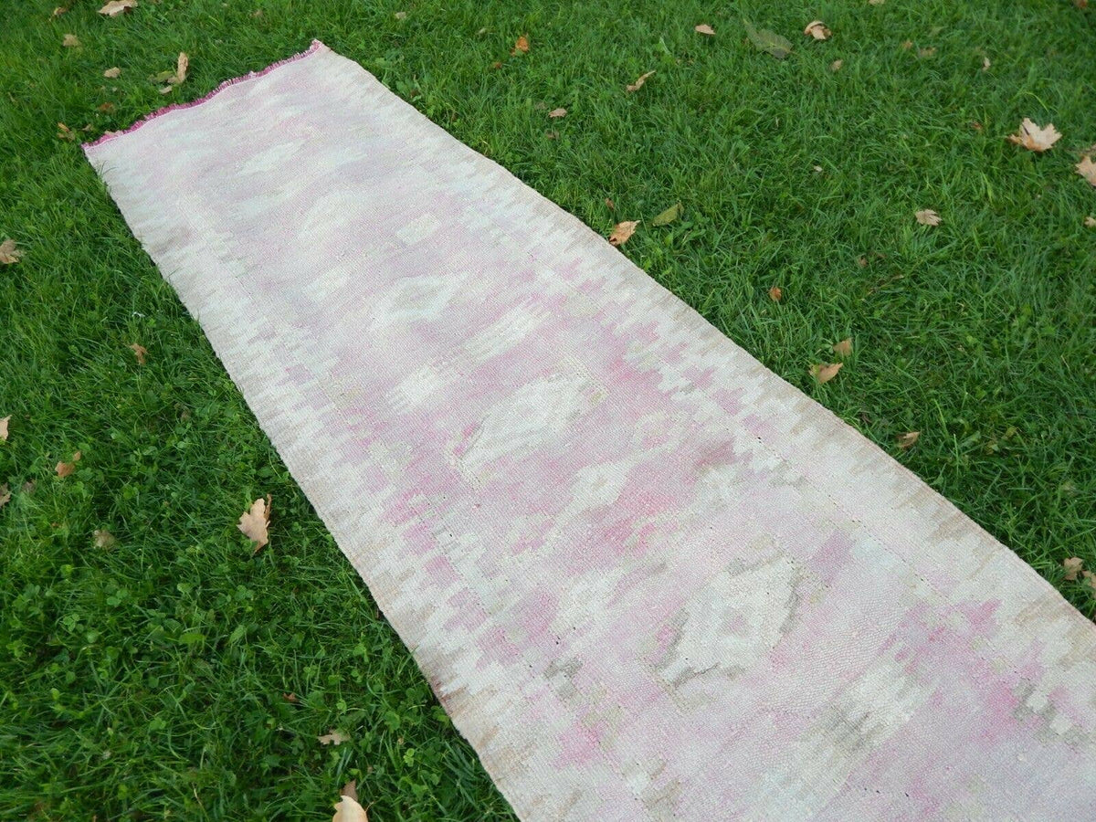 Vintage Herki Kilim Yolluk 75 x 316 cm