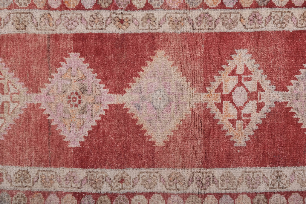 Vintage Herki Halı Yolluk 90 x 375 cm