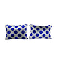 İpek Ikat Kadife Kırlent Kılıfı 2'li Set 40 x 55 cm