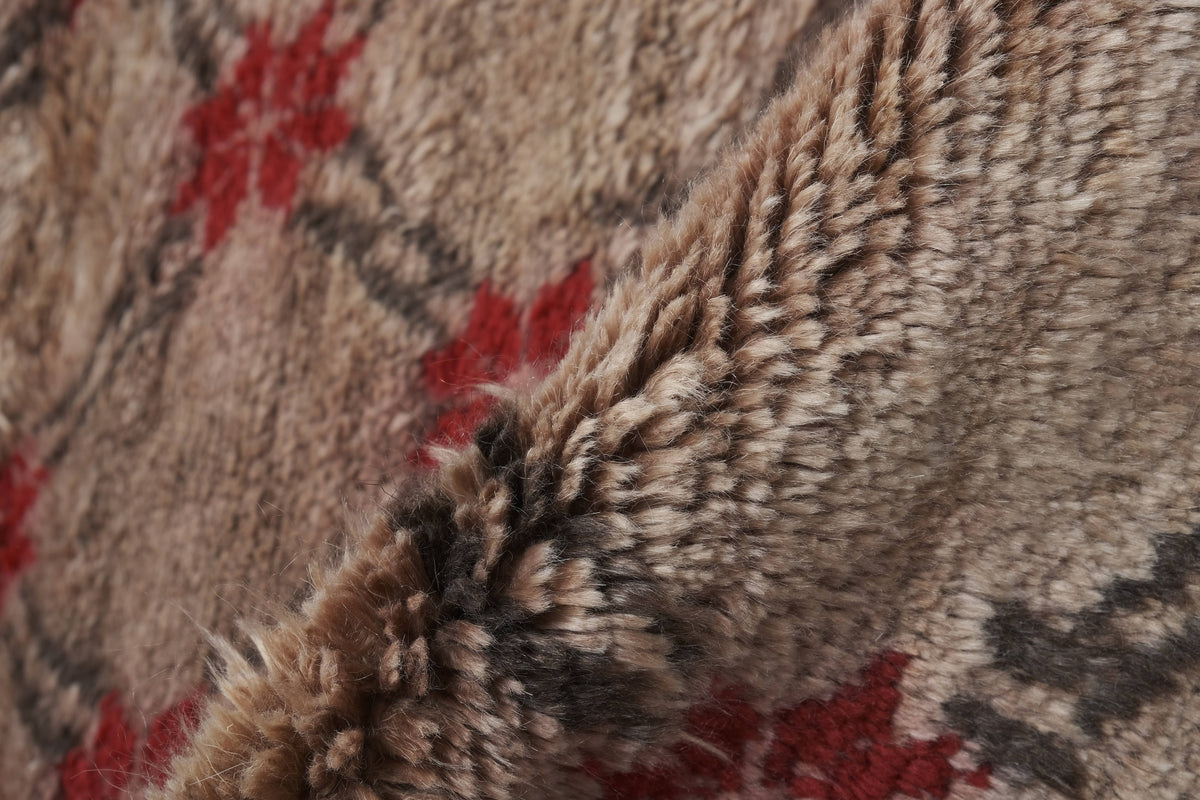 Vintage Türk Tulu Halı 127 x 215 cm