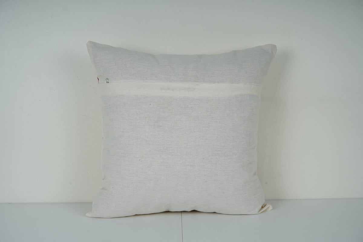 Kuş Desenli Suzani Kırlent Kılıfı 48 x 48 cm