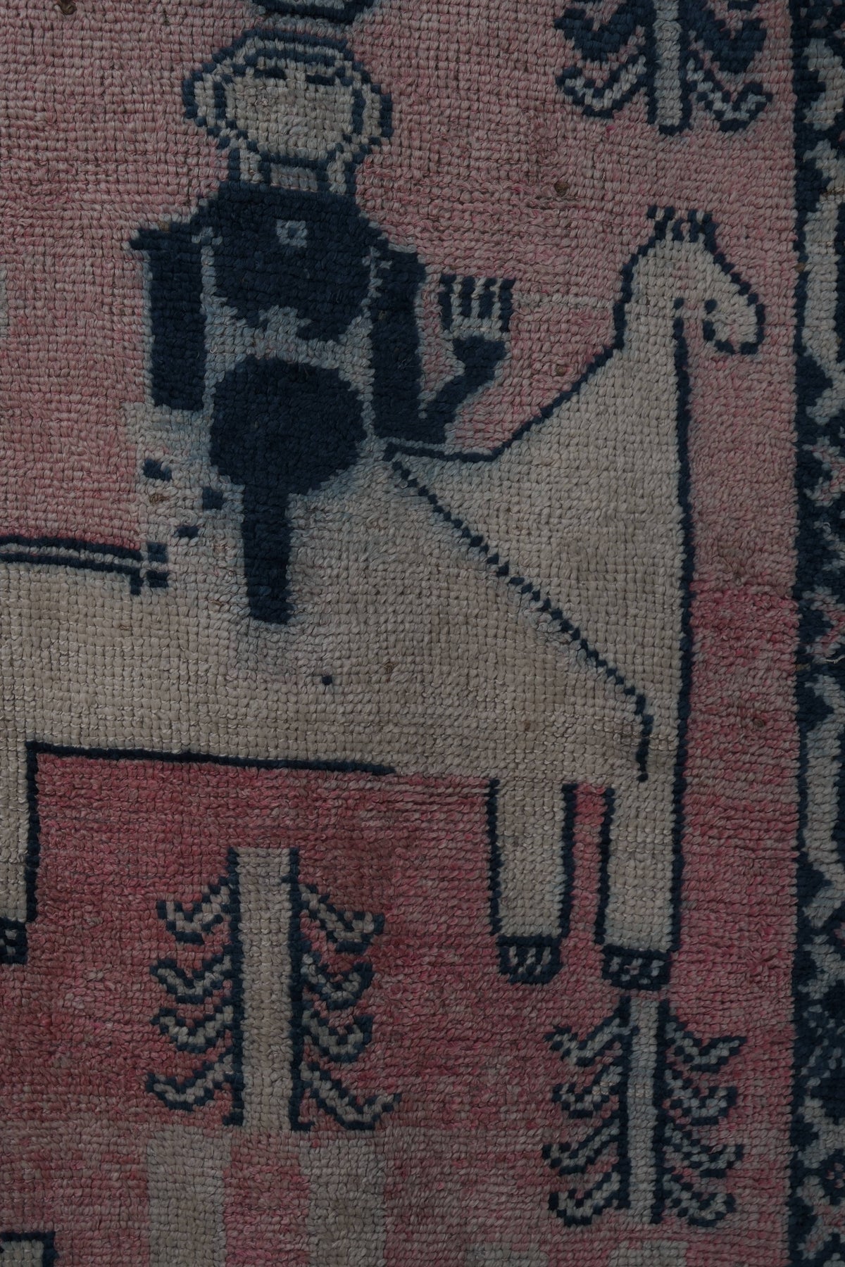 Vintage Türk Halı Yolluk 104 x 320 cm