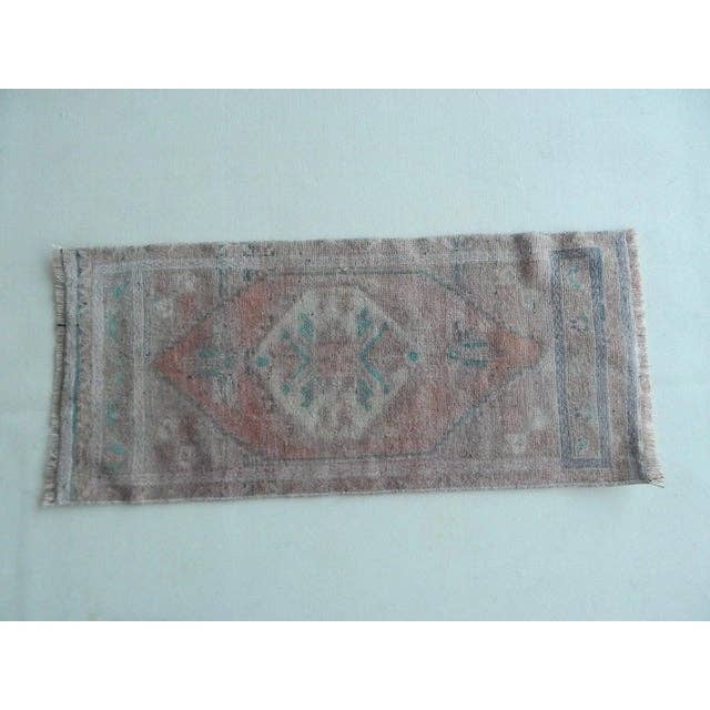 Vintage Türk Halı 44 x 98 cm