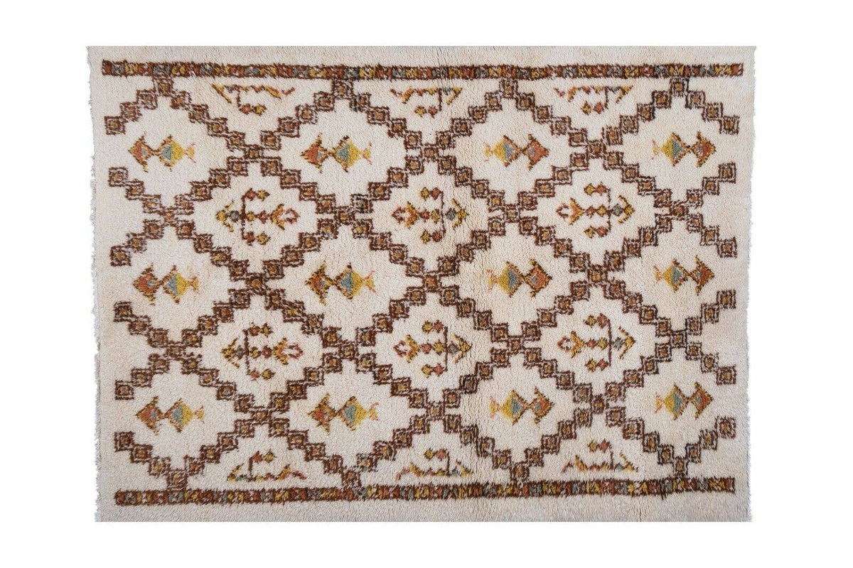 Vintage Türk Tulu Halı 168 x 237 cm