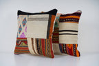 Patchwork Kırlent Kılıfı 2'li Set 50 x 50 cm