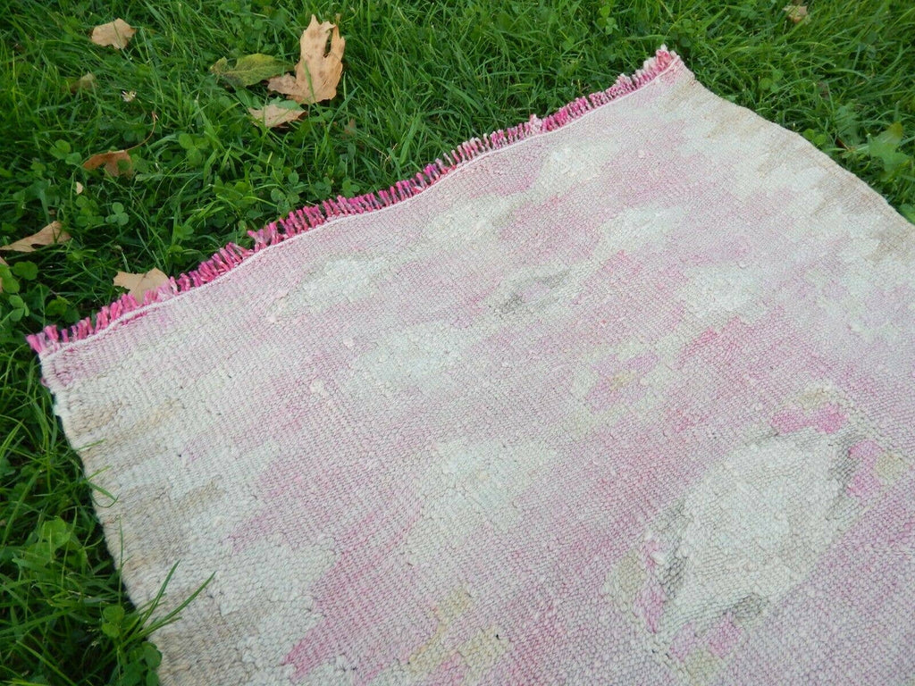 Vintage Herki Kilim Yolluk 75 x 316 cm