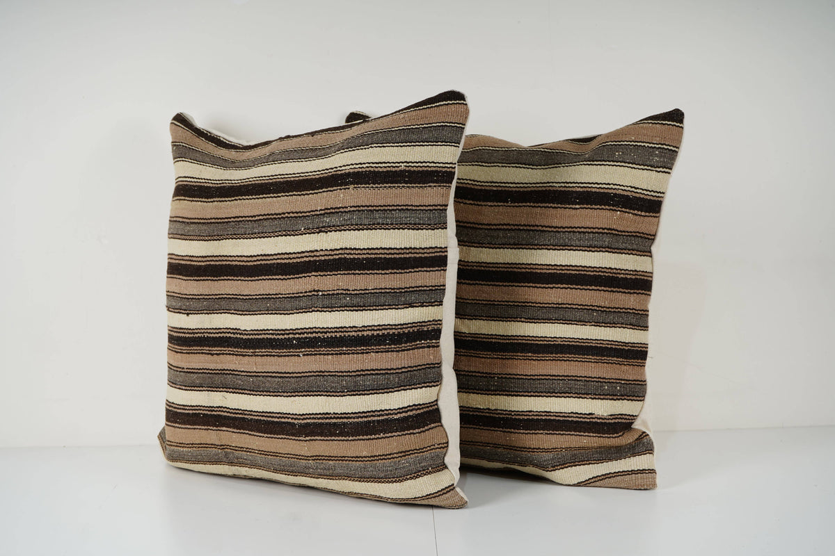 Kilim Kırlent Kılıfı 2'li Set 60 x 60 cm