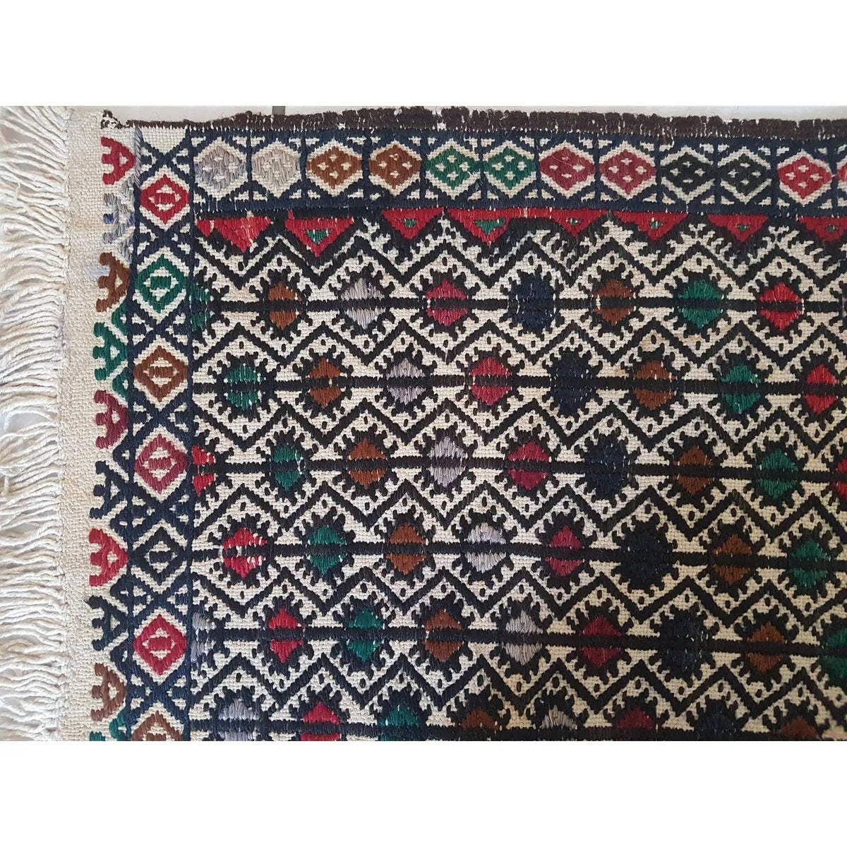 Vintage Kilim Yastık Halı 51 x 81 cm