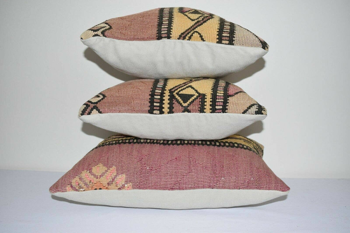 Kilim Kırlent Kılıfı 2'li Set 40 x 40 cm