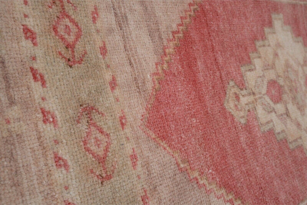 Vintage Türk Yastık Halı 2'li Set 43 x 89 cm