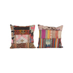 Halı Kırlent Kılıfı 2'li Set 50 x 50 cm