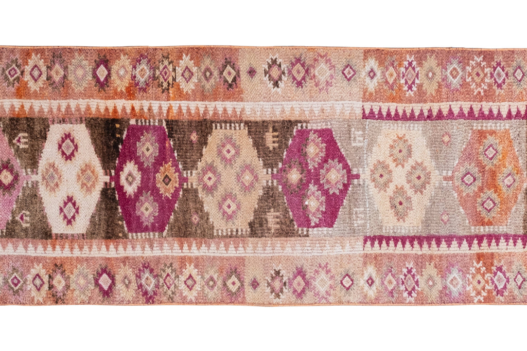 Vintage Kürt Halı Yolluk 81 x 316 cm