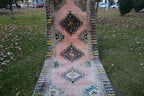 Vintage Kafkas Halı Yolluk 135 x 330 cm