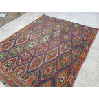 Vintage Kilim 186 x 227 cm