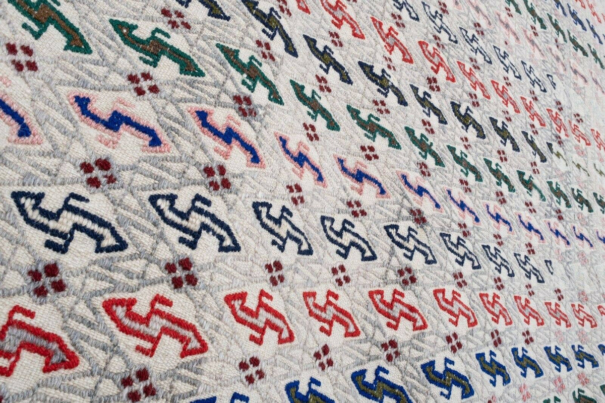 Vintage El İşlemesi Halı 175 x 238 cm