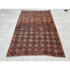 Vintage Türk Sumak Halı 128 x 190 cm