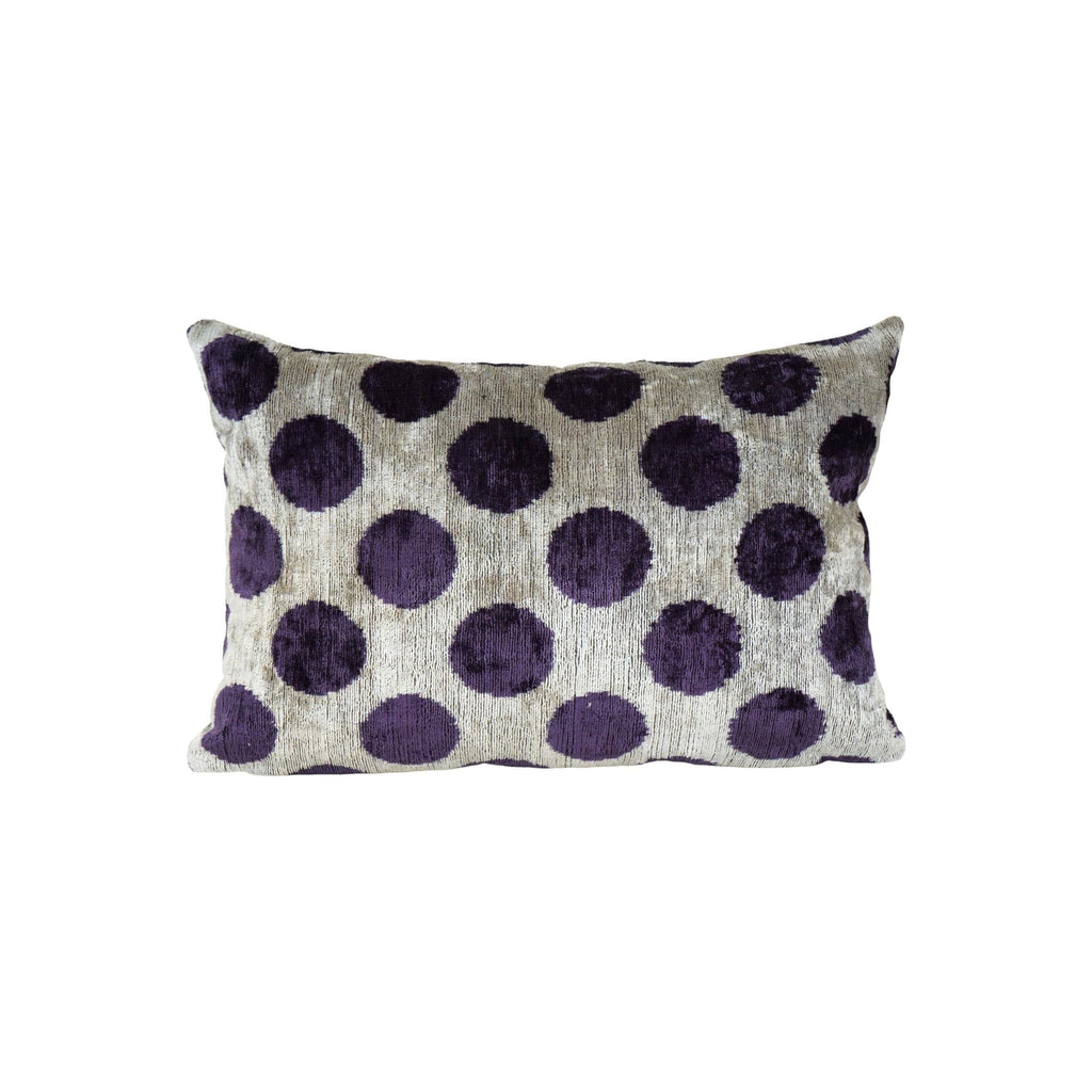 İpek Ikat Kadife Kırlent Kılıfı 40 x 60 cm