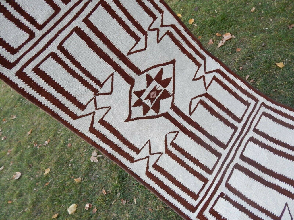 Vintage Herki Kilim Yolluk 78 x 314 cm