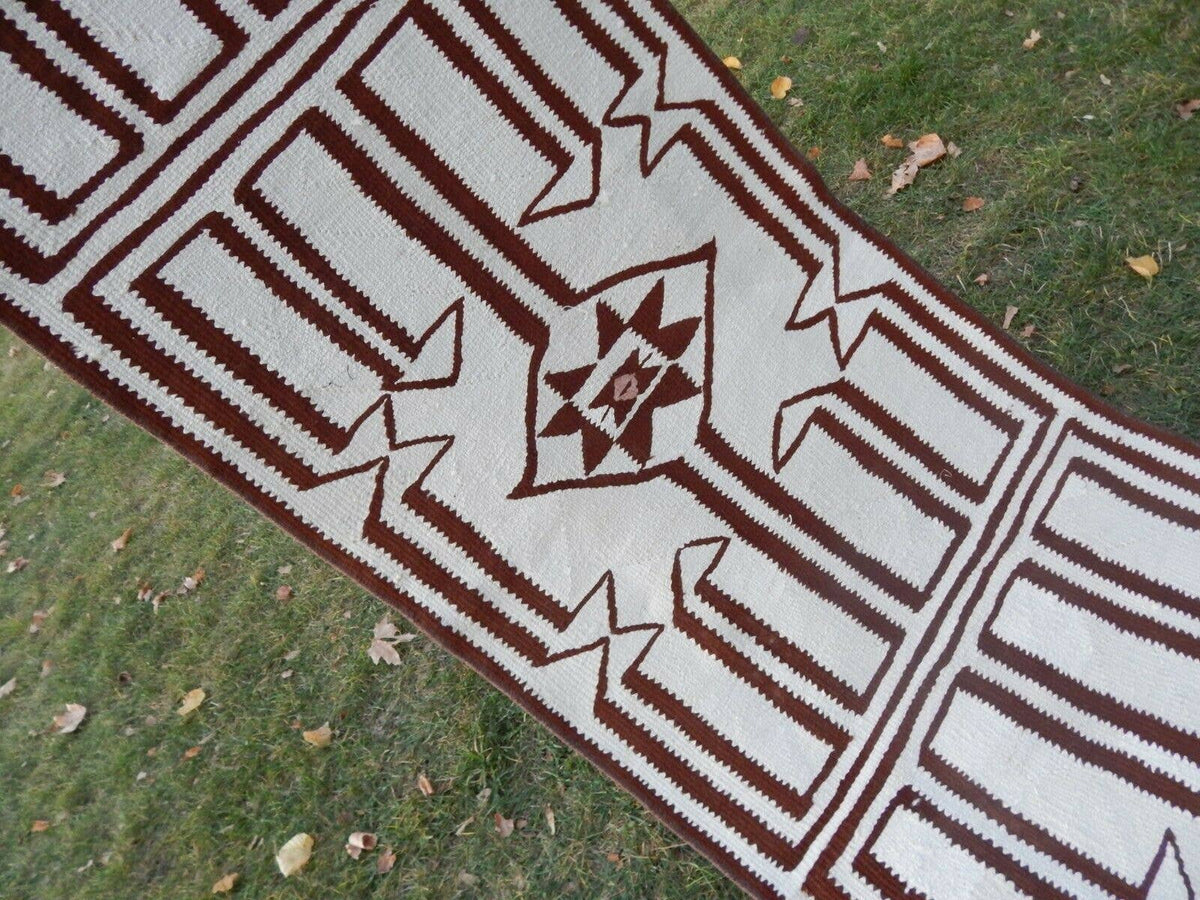 Vintage Herki Kilim Yolluk 78 x 314 cm