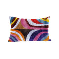 İpek Ikat Kadife Kırlent Kılıfı 40 x 60 cm