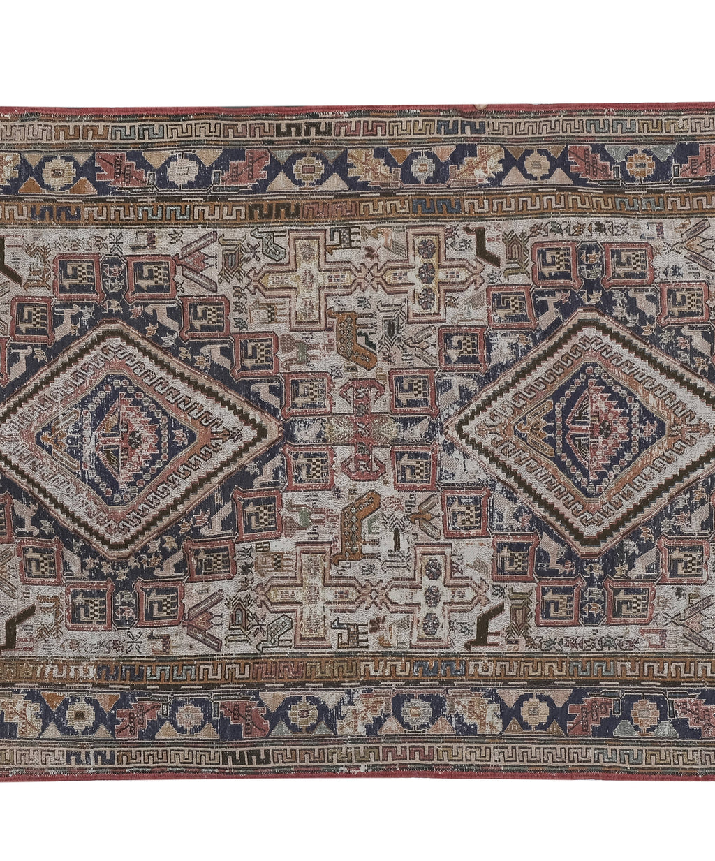 Vintage Sumak Kilim 111 x 204 cm