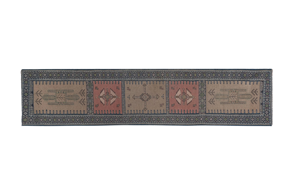 Vintage Türk Yolluk 95 x 405 cm