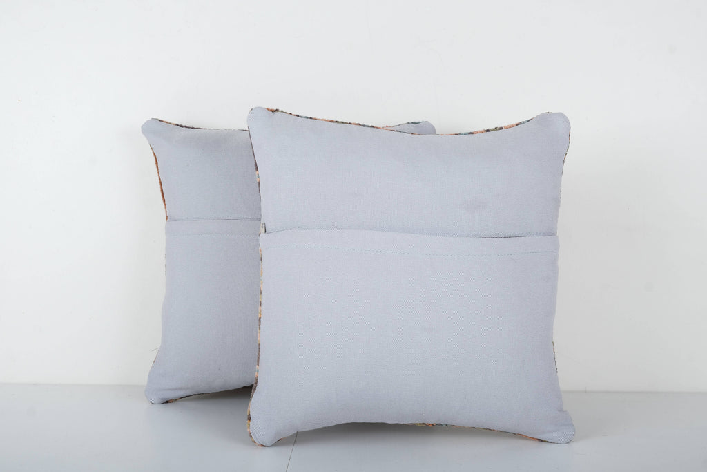 Halı Kırlent Kılıfı 2'li Set 45 x 45 cm