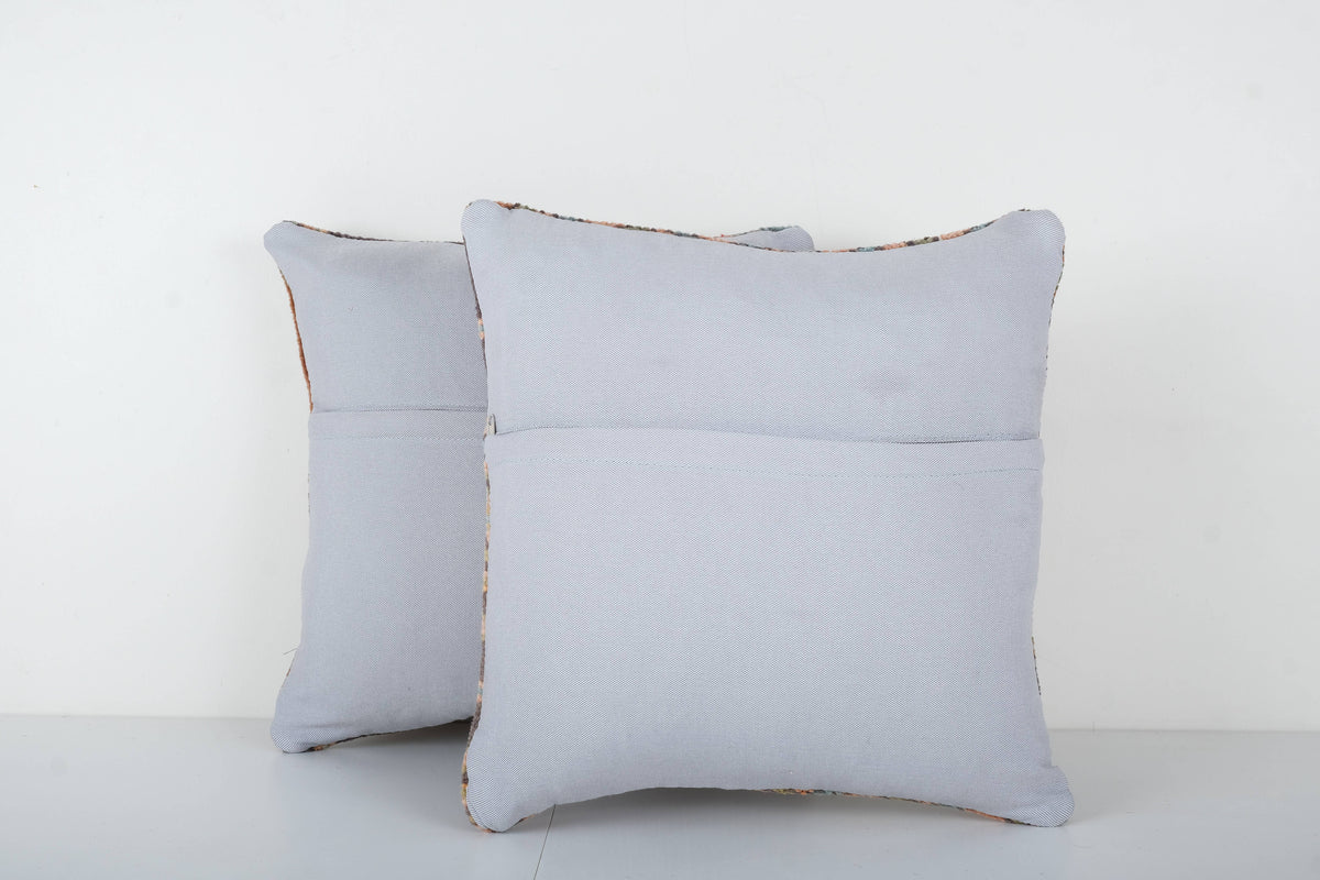 Halı Kırlent Kılıfı 2'li Set 45 x 45 cm