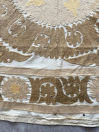 El İşlemesi Suzani Duvar Örtüsü 145 x 152 cm