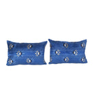 İpek Ikat Kadife Kırlent Kılıfı 2'li Set 40 x 60 cm