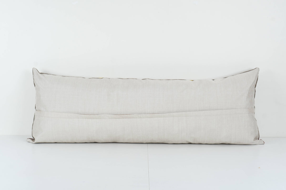 İpek Ikat Kadife Kırlent Kılıfı 42 x 120 cm