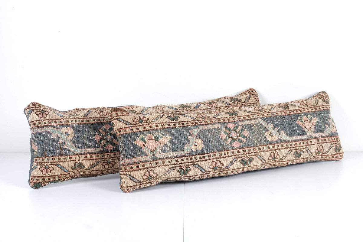 Halı Kırlent Kılıfı 2'li Set 30 x 90 cm