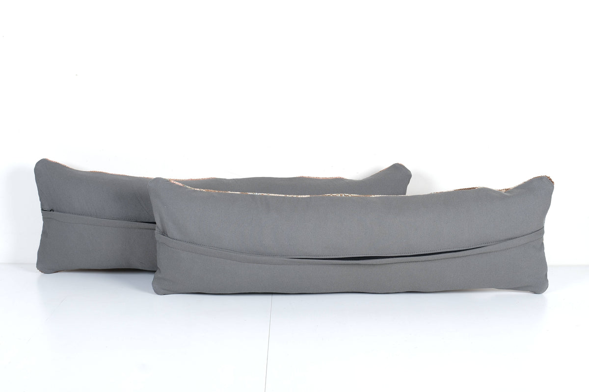 Halı Kırlent Kılıfı 2'li Set 30 x 90 cm