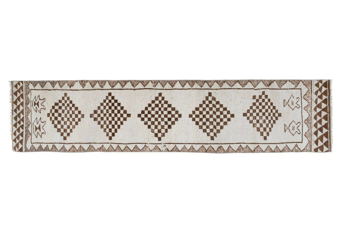 Vintage Herki Halı Yolluk 78 x 350 cm