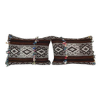 Kilim Kırlent Kılıfı 2'li Set 35 x 50 cm