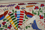 Kuş Desenli Suzani Yolluk 44 x 96 cm