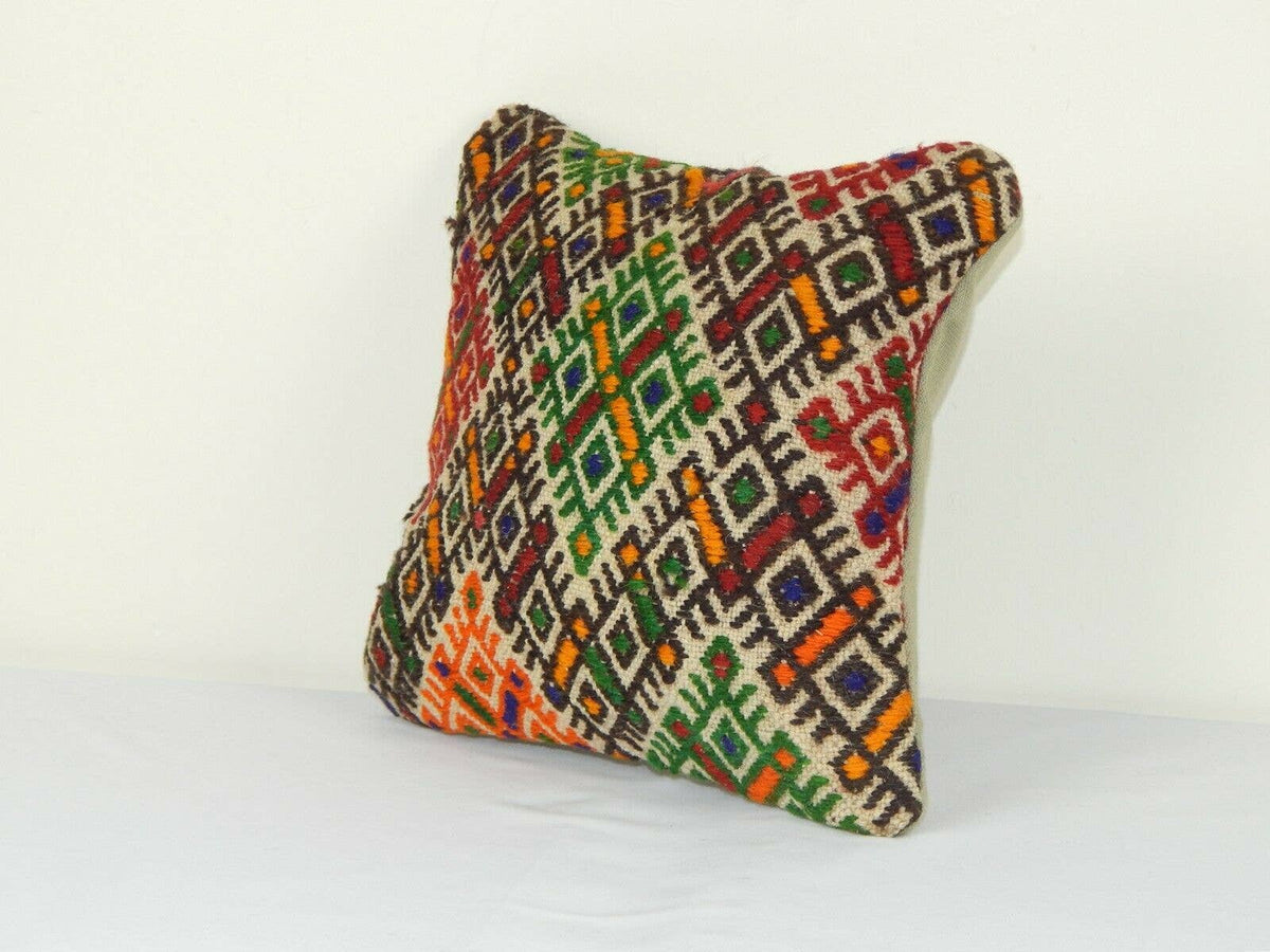 Kilim Kırlent Kılıfı 30 x 30 cm