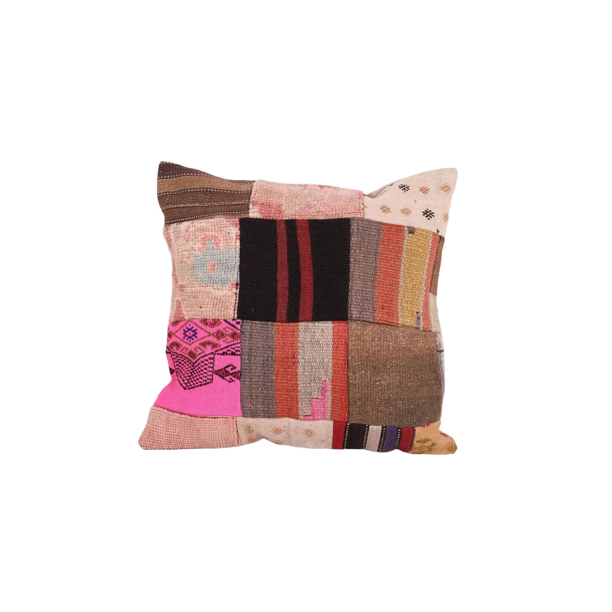 Patchwork Kırlent Kılıfı 50 x 50 cm