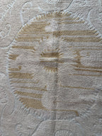 El İşlemesi Suzani Duvar Örtüsü 144 x 147 cm