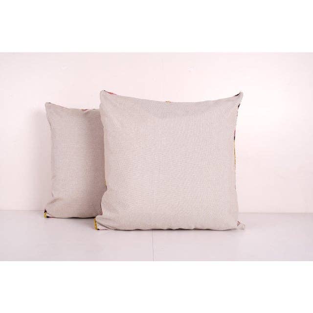 İpek Ikat Kadife Kırlent Kılıfı 2'li Set 60 x 60 cm