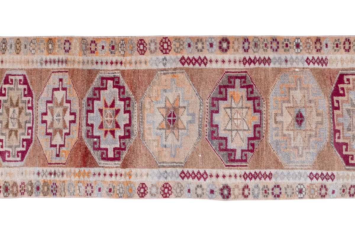 Vintage Herki Halı Yolluk 84 x 322 cm