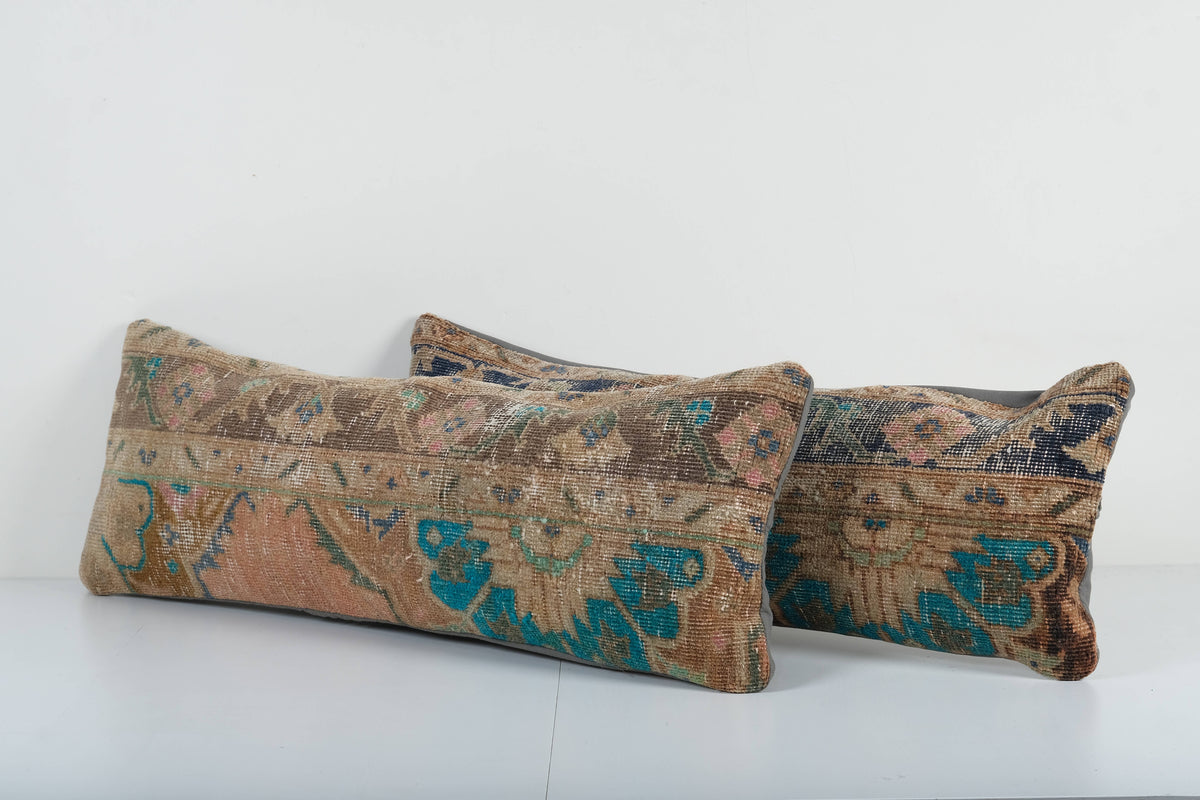Halı Kırlent Kılıfı 2'li Set 30 x 90 cm