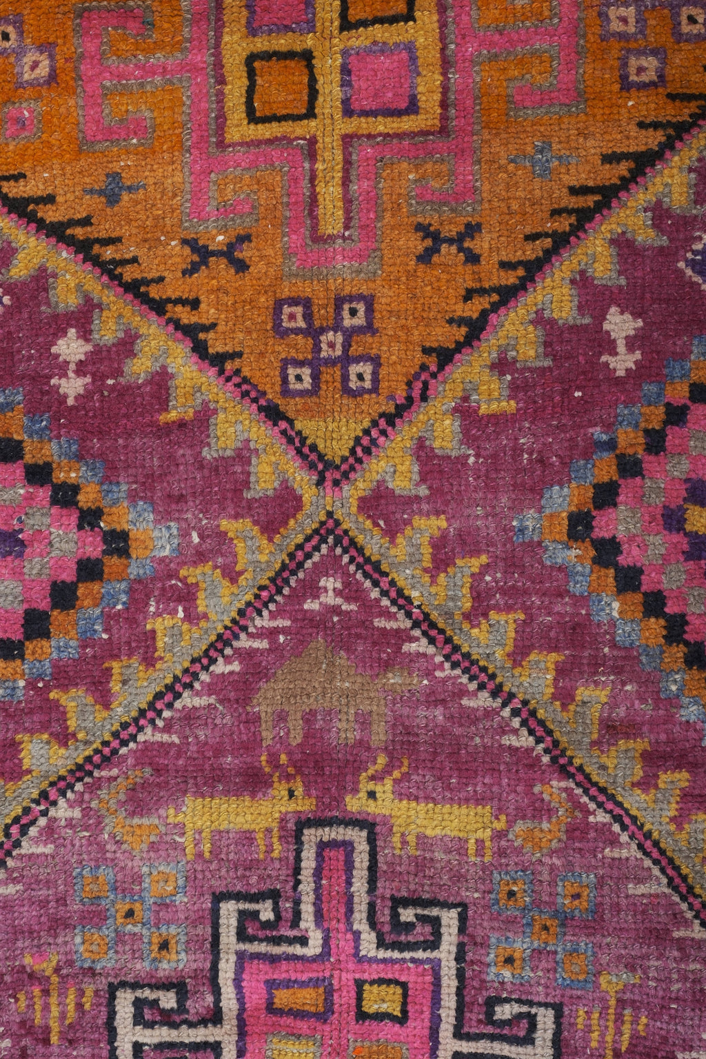 Vintage Herki Halı Yolluk 127 x 370 cm
