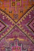 Vintage Herki Halı Yolluk 127 x 370 cm