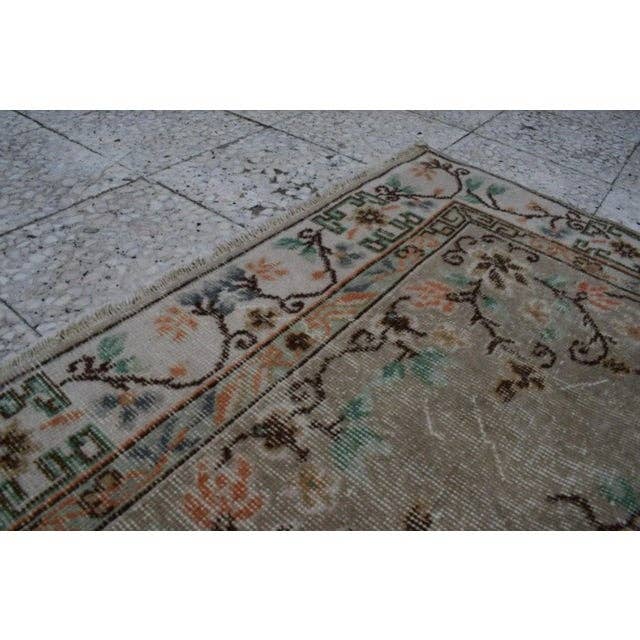 Vintage Uşak Halı 114 x 208 cm