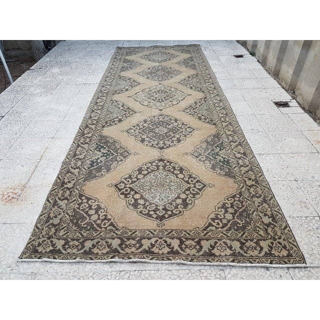 Vintage Uşak Yolluk 143 x 391 cm