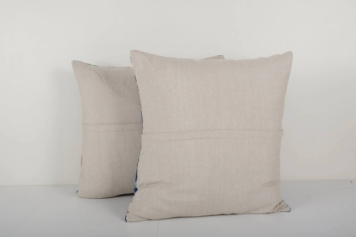 Özbek Baskılı Kırlent Kılıfı 60 x 60 cm